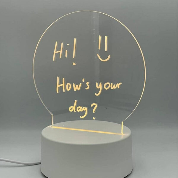 • LED acrylic writing board