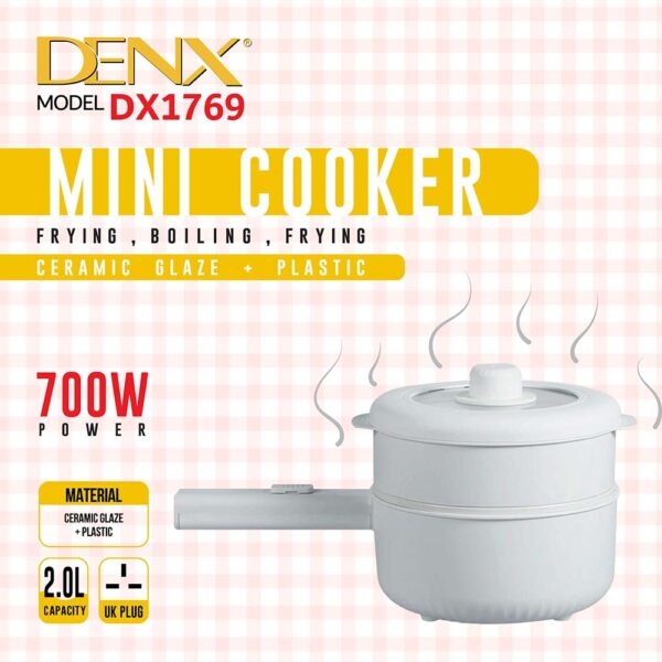 عرض حبتين Mini Cooker DX1769