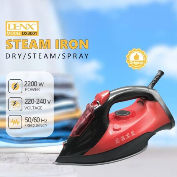 • Steam Iron